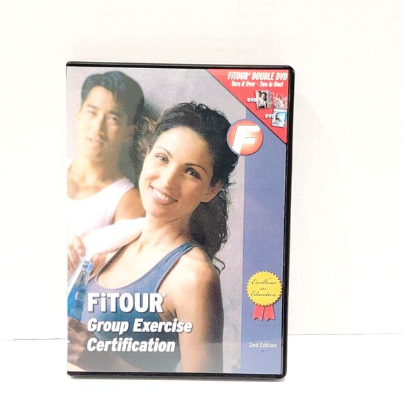 FiTour Primary Aqua and Group Exercise Certification 2 Disc DVD Set 2nd Edition - Picture 3 of 10